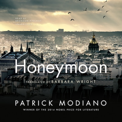 Honeymoon – omslag til lydbogen af Patrick Modiano