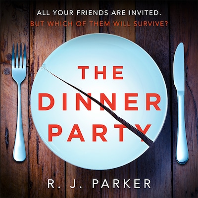 The Dinner Party – omslag til lydbogen af R. J. Parker