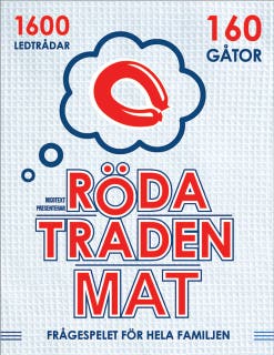 Röda tråden mat – omslag till ljudboken av Sara Starkström