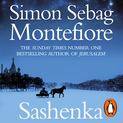 Sashenka – omslag til lydbogen af Simon Sebag Montefiore