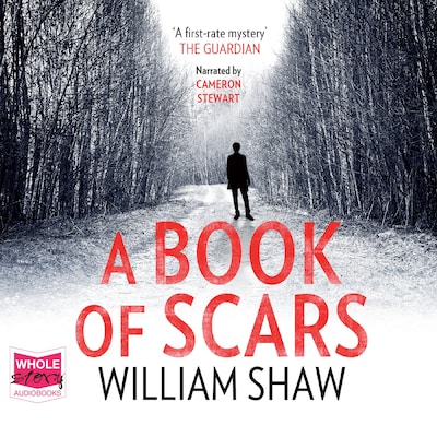 A Book of Scars – omslag til lydbogen af William Shaw