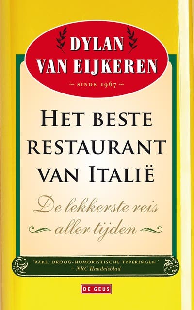 Beste restaurant van Italie: de lekkerste reis aller tijden – omslag van het luisterboek van Dylan van Eijkeren