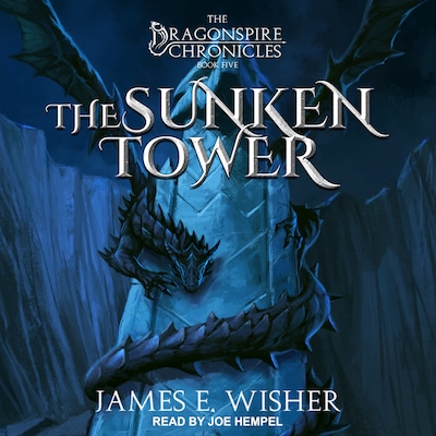 The Sunken Tower – omslag til lydbogen af James E. Wisher