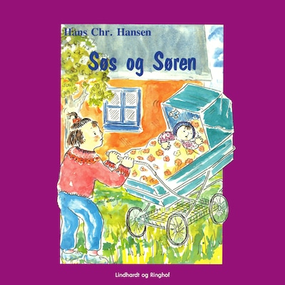 Søs og Søren – omslag til lydbogen af Hans Christian Hansen