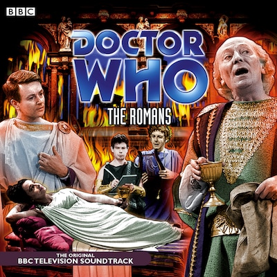 Doctor Who: The Romans (TV Soundtrack) – omslag til lydbogen af Dennis Spooner