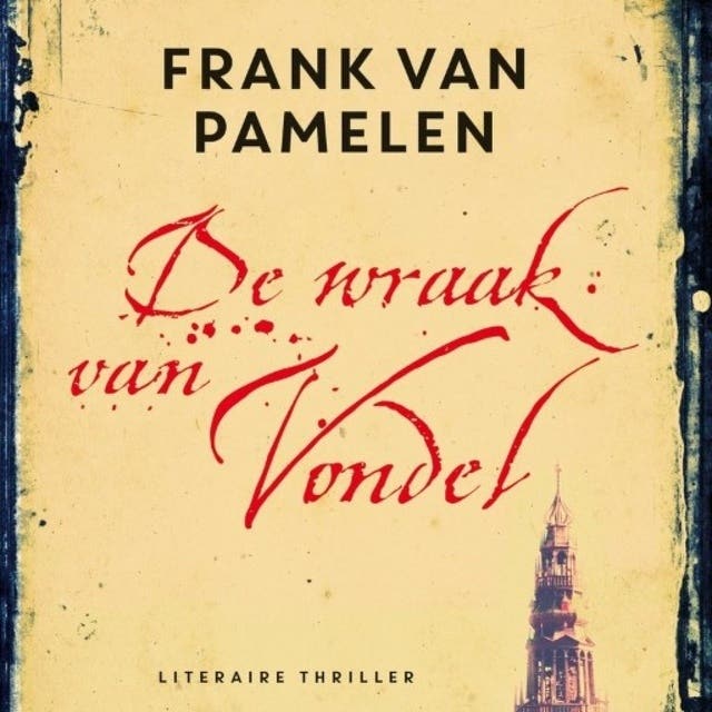 De wraak van Vondel – omslag van het luisterboek van Frank van Pamelen