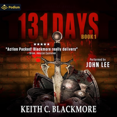 131 Days – omslag til lydbogen af Keith C. Blackmore