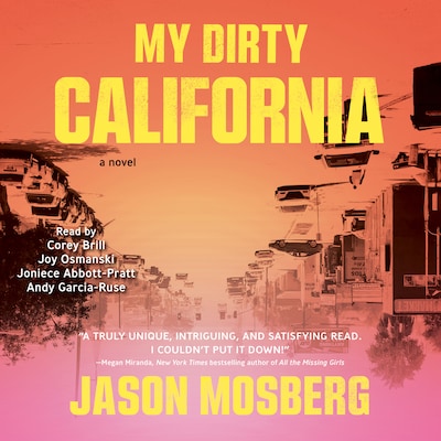 My Dirty California – omslag til lydbogen af Jason Mosberg
