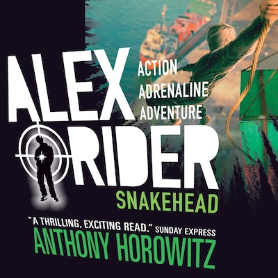 Snakehead – omslag til lydbogen af Anthony Horowitz