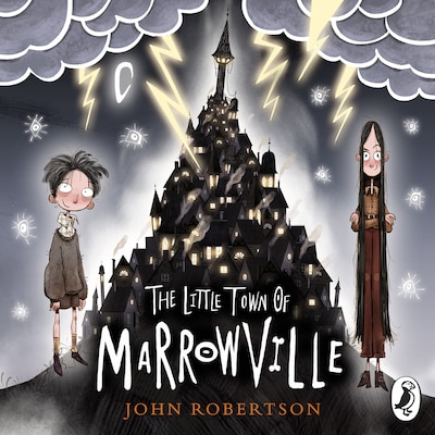 The Little Town of Marrowville – omslag til lydbogen af John Robertson