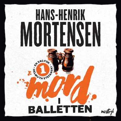 Mord i balletten – omslag til lydbogen af Hans-Henrik Mortensen