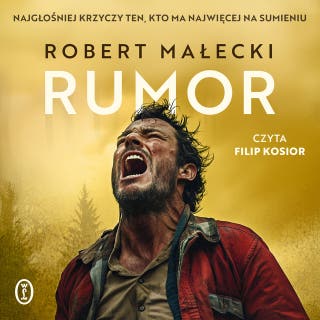 Rumor – okładka audiobooka, autor Robert Małecki