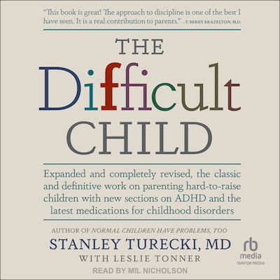 The Difficult Child – omslag til lydbogen af Stanley Turecki