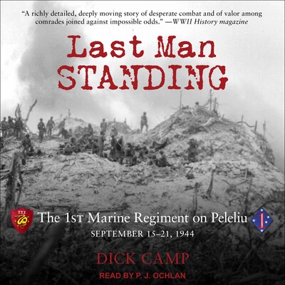 Last Man Standing – omslag til lydbogen af Dick Camp