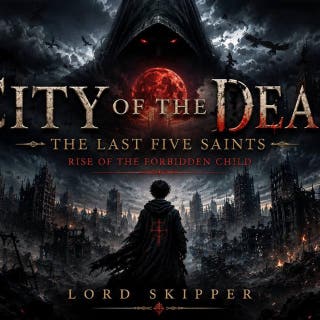 CITY OF THE DEAD: THE LAST FIVE SAINTS – omslag till ljudboken av Lord skipper