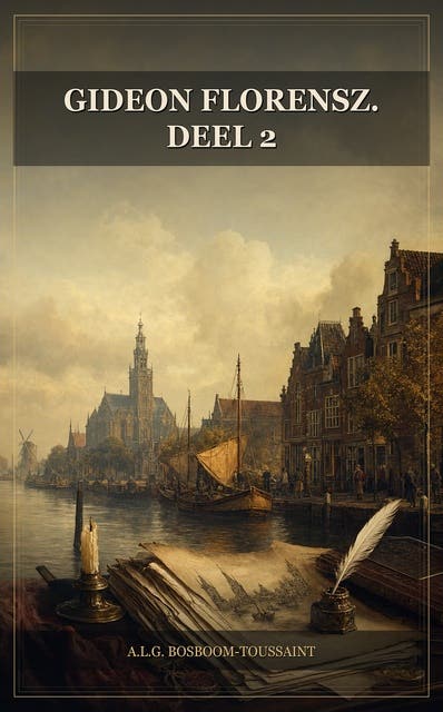 Gideon Florensz. Deel 2 – omslag van het luisterboek van A L G Bosboom Toussaint