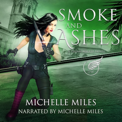 Smoke and Ashes – omslag til lydbogen af Michelle Miles