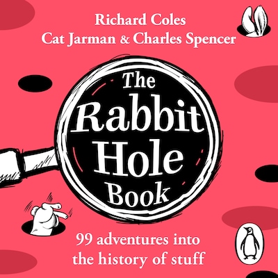 The Rabbit Hole Book – omslag til lydbogen af Richard Coles, Charles Spencer, Cat Jarman
