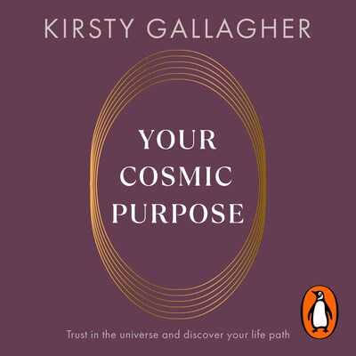 Your Cosmic Purpose – omslag til lydbogen af Kirsty Gallagher