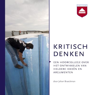 Kritisch denken – omslag van het luisterboek van Johan Braeckman