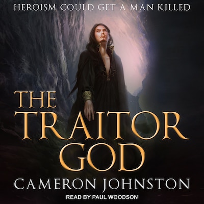The Traitor God – omslag til lydbogen af Cameron Johnston