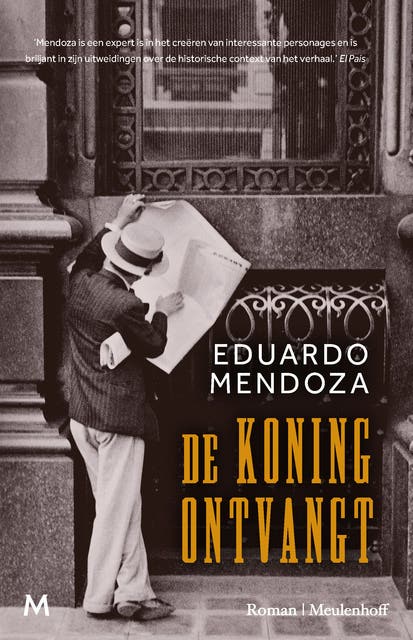 De koning ontvangt – omslag van het luisterboek van Eduardo Mendoza