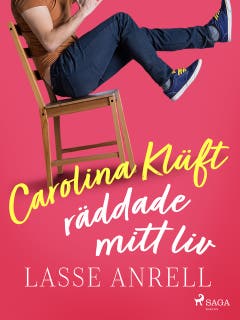 Carolina Klüft räddade mitt liv – omslag till ljudboken av Lasse Anrell