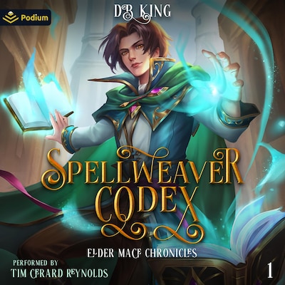 Spellweaver Codex – omslag til lydbogen af DB King