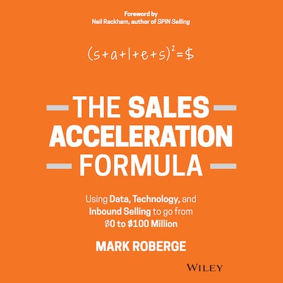 The Sales Acceleration Formula – omslag til lydbogen af Mark Roberge