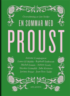 En sommar med Proust – omslag till ljudboken av Antoine Compagnon