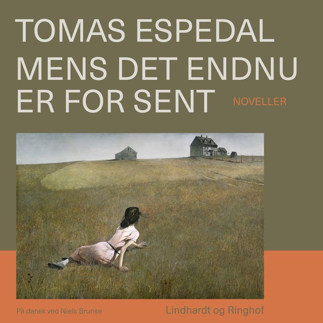 Mens det endnu er for sent – omslag til lydbogen af Tomas Espedal