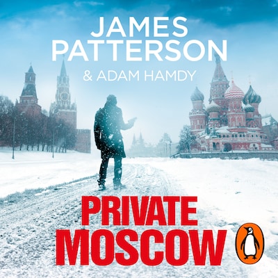 Private Moscow – omslag til lydbogen af James Patterson, Adam Hamdy
