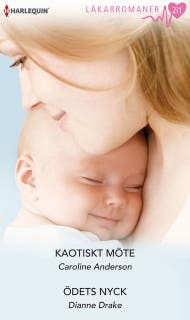Kaotiskt möte / Ödets nyck – omslag till ljudboken av Caroline Anderson,Dianne Drake