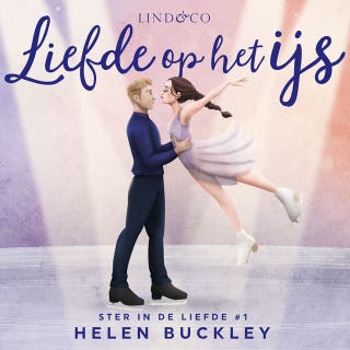 Liefde op het ijs – omslag van het luisterboek van Helen Buckley