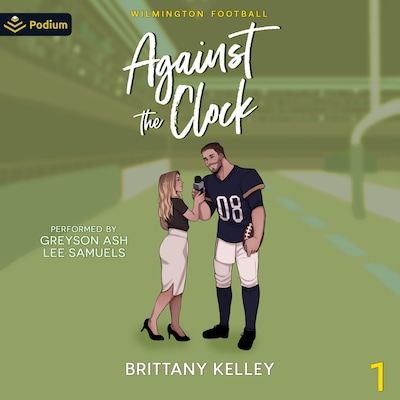 Against the Clock – omslag til lydbogen af Brittany Kelley