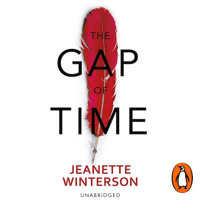 The Gap of Time – omslag til lydbogen af Jeanette Winterson