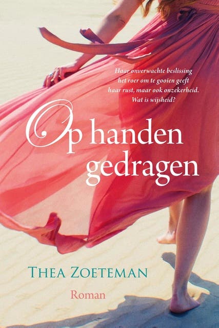 Op handen gedragen – omslag van het luisterboek van Thea Zoeteman