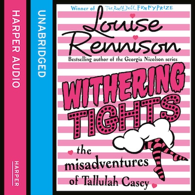 Withering Tights – okładka audiobooka, autor Louise Rennison