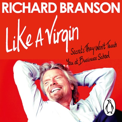 Like A Virgin – omslag til lydbogen af Richard Branson