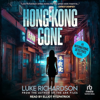 Hong Kong Gone – omslag til lydbogen af Luke Richardson