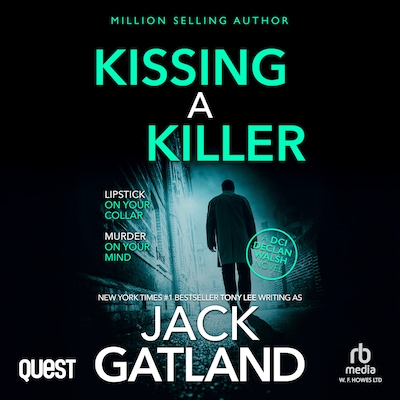 Kissing a Killer – omslag til lydbogen af Jack Gatland