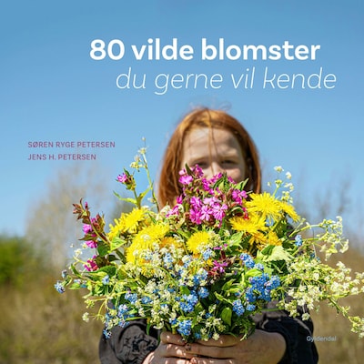 80 vilde blomster du gerne vil kende – omslag til lydbogen af Søren Ryge Petersen, Jens H. Petersen