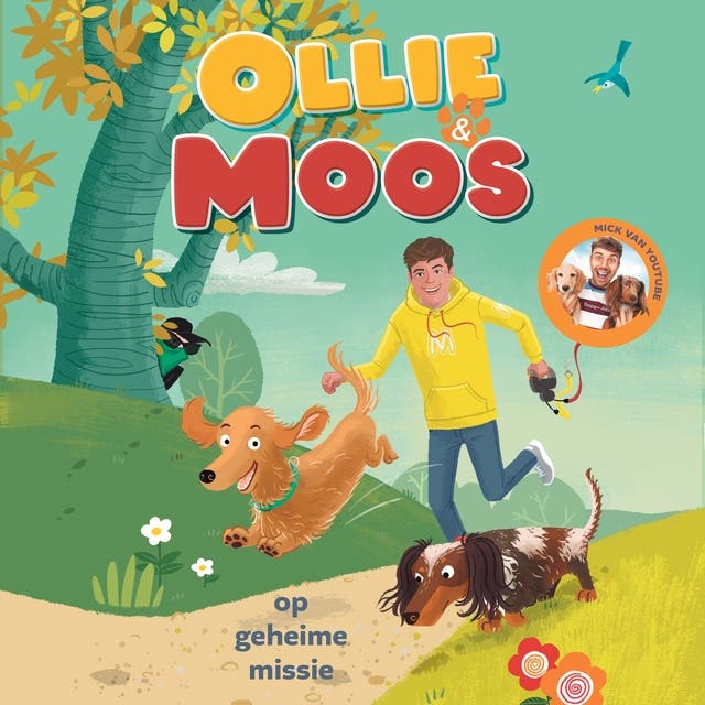 Ollie & Moos: op geheime missie – omslag van het luisterboek van Mark Haayema,Mick Schellens