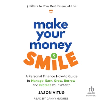 Make Your Money Smile – omslag til lydbogen af Jason Vitug