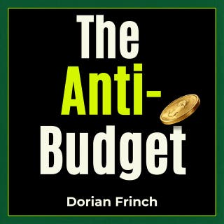 The Anti-Budget – omslag till ljudboken av Dorian Frinch