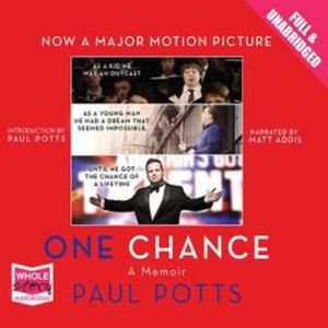 One Chance – okładka audiobooka, autor Paul Potts