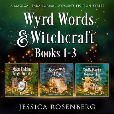 Wyrd Words & Witchcraft Box Set – omslag til lydbogen af Jessica Rosenberg