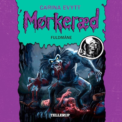 Mørkeræd #2: Fuldmåne – omslag til lydbogen af Carina Evytt