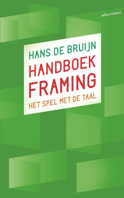Handboek Framing: het spel met de taal – omslag van het luisterboek van Hans de Bruijn