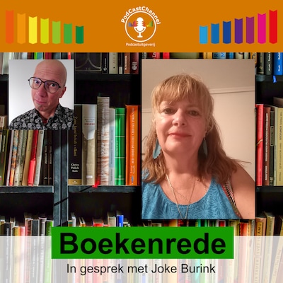In gesprek met Joke Burink – omslag van het luisterboek van Marc Graetz, Joke Burink